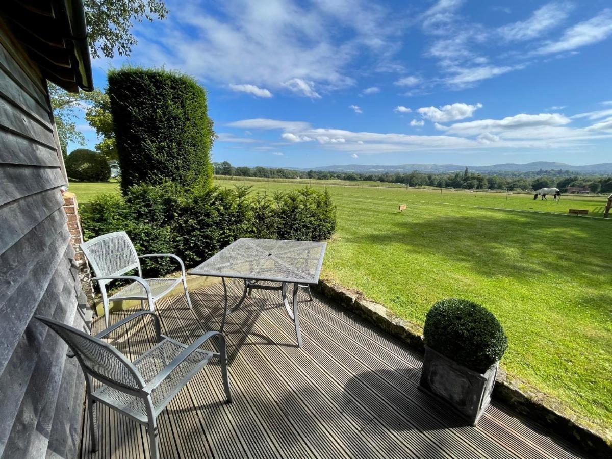 Stunning Cabin With Incredible Views Near Goodwood Rogate Luaran gambar