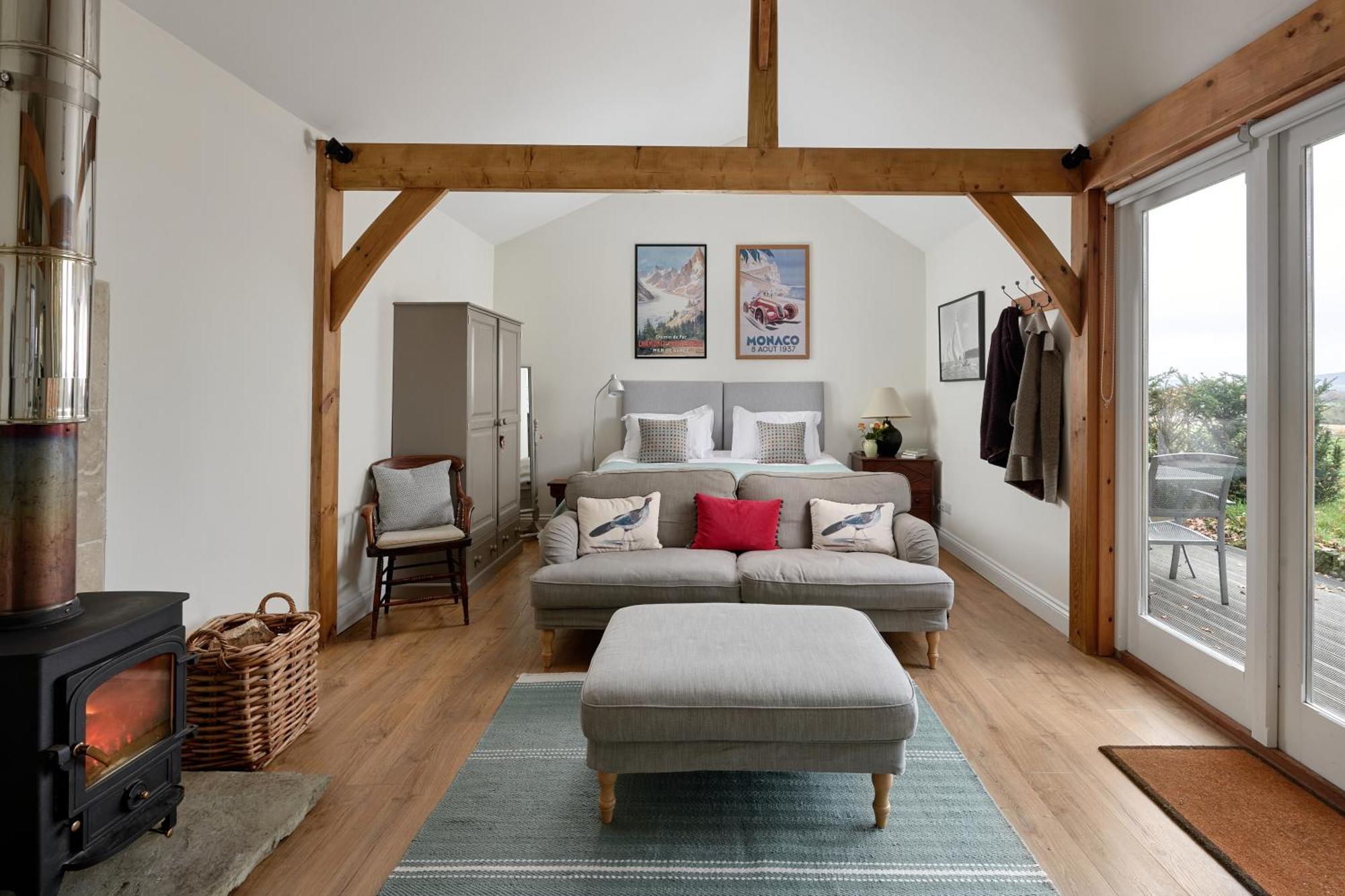 Stunning Cabin With Incredible Views Near Goodwood Rogate Luaran gambar
