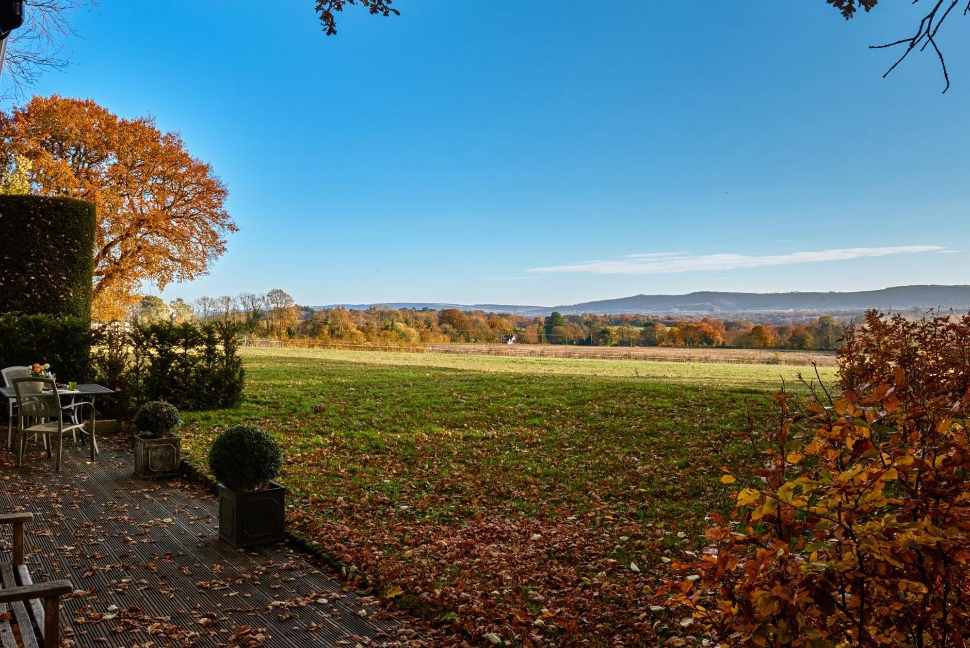 Stunning Cabin With Incredible Views Near Goodwood Rogate Luaran gambar